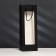 Flower packet 12.5 × 8.5 × 36 cm, black