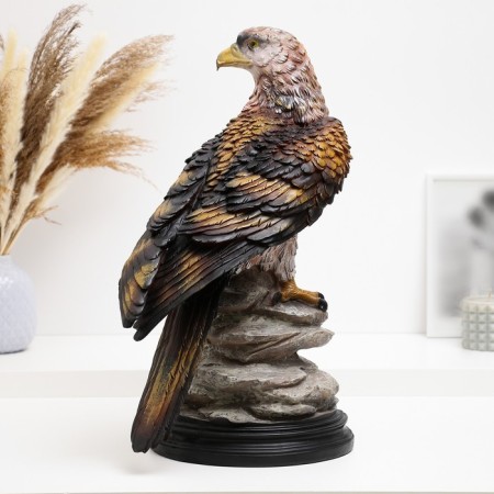 Figure "Golden Eagle on Stones" 44x30cm-2