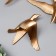 Souvenir Polystone Wall Decor "Seagull" Mix Gold
