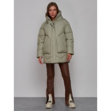 Winter jacket, size 50, light green color