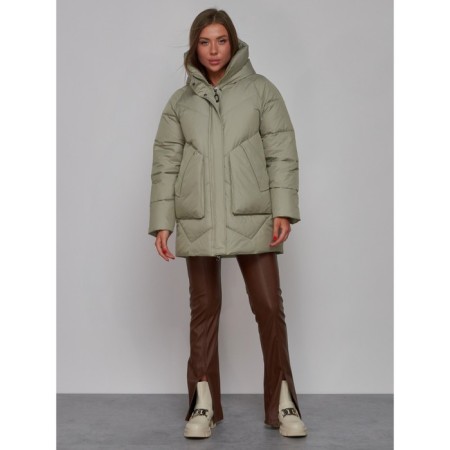 Winter jacket, size 50, light green color