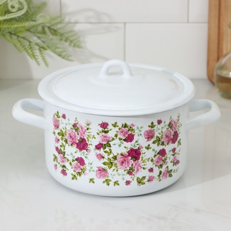 Cylindrical pan, 2.9 liters, induction, metal cover, MIX drawing-7