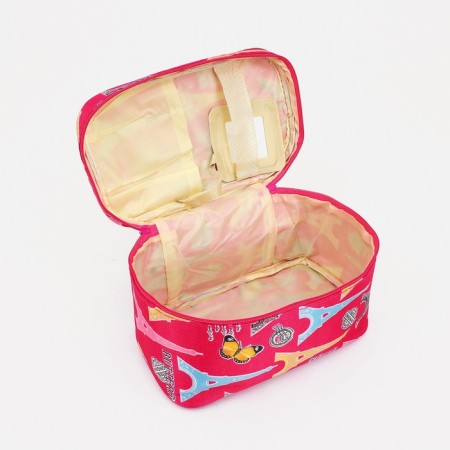 Lightning cosmetic bag, pink color-2