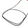 Sled "Timka 5 comfort", red color