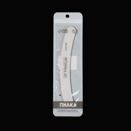 File - emery "Premium", abrasiveness 100/180, 18 cm, color gray color-3