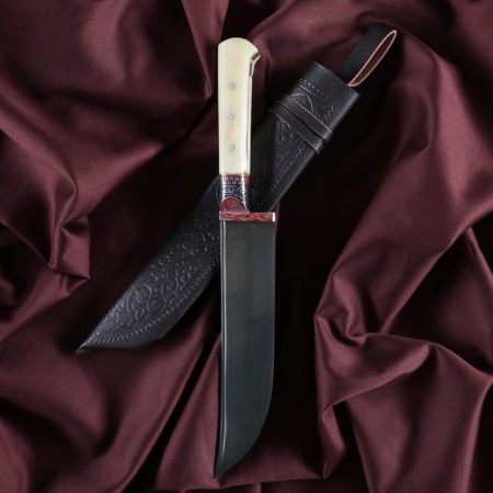 Pchak Sharkhon, bone handle (Erma), Garda with an engraving-8