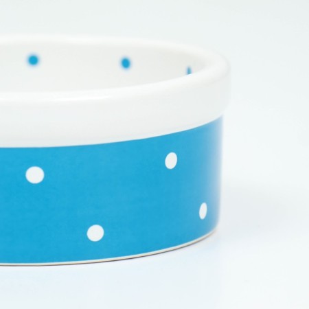 Ceramic bowl 8.5 x 8.5 x 3.5 cm, 100 ml blue-4