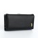 Women's wallet on magnets, black color