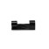 Holder self -adhesive for wires and garlands of tundra, 20 pcs, black color