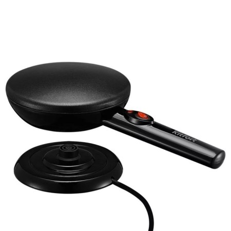 Electric pancake KitFort KT-1677, submersible, 800 W, D = 20 cm, black-1