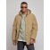 Extensive male winter park, size 58, beige color