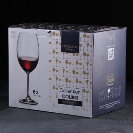 Set of glasses for the wine Colibri, 580 ml, 6 pcs-2