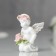 Figure Polystone "Angel with rose buds" mix 5.8x3.3x3.7 cm