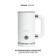 Pioneer MF104 White 4 modes, 2 buttons, 500 watts