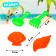Sanding set "Truck", 8 items, MIX colors