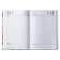 Diary half -dantered on a stitch, A5 160 sheets, cardboard 7BC "Sea Coast", glossy lamination