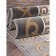 Rectangular carpet Merinos Serenity, size 200x290 cm, Cream-Gray color