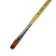 Synthetic brush "Rowing", Hana fantasize No. 8 (hair length 17 mm), short dull handle