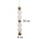 Saturo lamp 4XLED 36W 3000k gold 8x8x52-202 cm