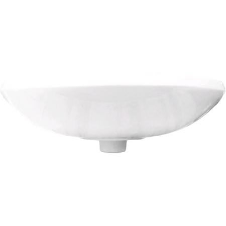 Washbone "Victoria" with overflow, without a pedestal, white-2
