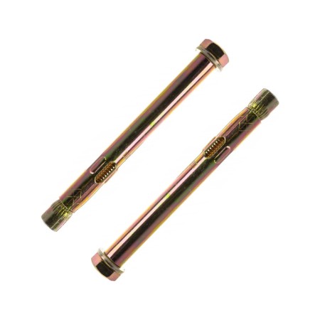 Anchor bolt of the bison, yellow -recorded, 8x60 mm, 50 pcs