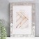 Photo frame Plastic "Mira" 20x30 cm, 651628 metallic (plastic screen)
