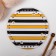 The basis for knitted products to the leatherette "Round with a pattern" mix 14 cm