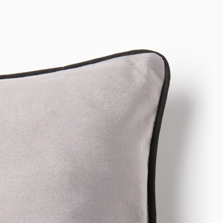 Pillowess Decorative Ethel "Kant", 45x45, gray color, velor (100% PE)-2