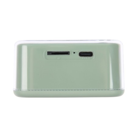 Portable column DW12, 5 W, transparent, 400 mAh, green-4