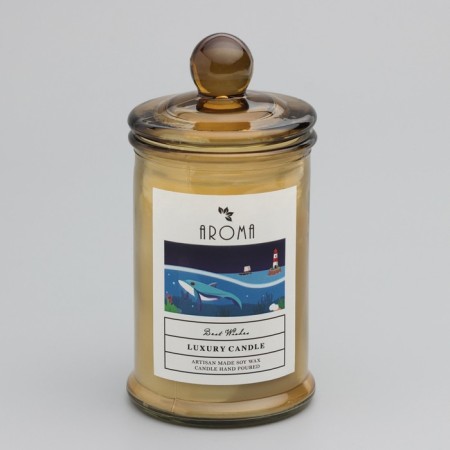 Aromatic candle in the Bank "Eucalypt", 40 hours, 95 gr, in the box-5
