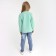 Sweatshirt for girl KAFTAN "Basic Line" Size 34 (122-128), mint color