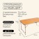 Tourist table maclay, folding, 120x60x70 cm, color under a tree