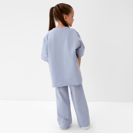 Children's T -shirt KAFTAN, p. 32 (110 - 116 cm), gray-2