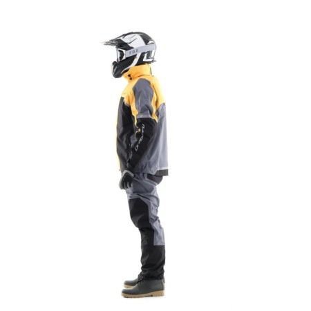 Membrane jacket Dragonfly quad Pro, male, size m, yellow, gray-2