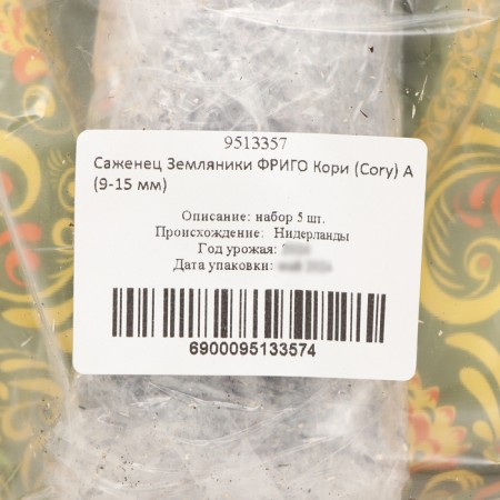 Frigoro Kory strawberry seedling (Cory) a (9-15 mm), 5 pcs-3