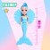 Fairytale doll "Mermaid", mix