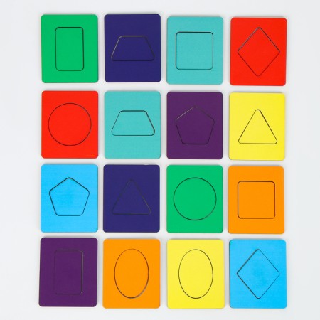 Cheregen boards. Wooden sorter for kids "forms and colors"-4