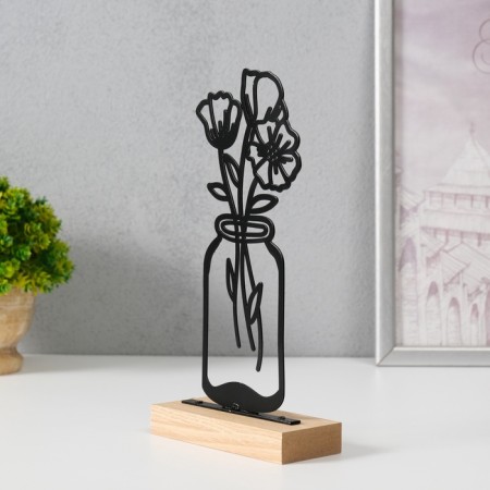 Metal souvenir "Beltened Bank" Black 5x11.5x22 cm-1