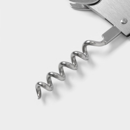 Coroner of the folding shares "Easiness", 11 cm, silver color-4