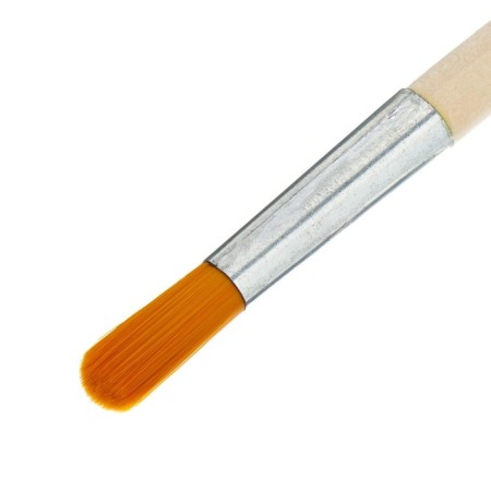 Circle brush Round No. 10 (clip diameter 10 mm; hair length 30 mm), wooden handle, calligrata-4