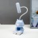 Table lamp "Kitten" Led 2 W USB AKB Blue 8x8.5x28 cm Risalux