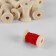 A set of wooden coils without a coating, 15 pcs, d = 2 × 3 cm