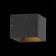 Wall lamp ST LUCE. SL455.041.01. 1x6 W, LED, 3000K, 213 LM, 10x8 cm, black color