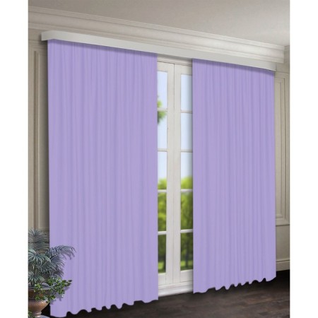 Set of curtains, size 150x250 cm, 2 pcs, lilac color
