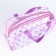 Lightning cosmetic bag, lilac color