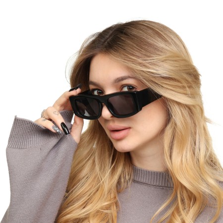 Women's sunscreen glasses "OneSun", UV 400, pipe 14.5 cm, lens 5.3x3.5 cm-1