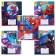 Notebook in a line of 18 sheets, 5 types of mix, cover coated cardboard, spider-man