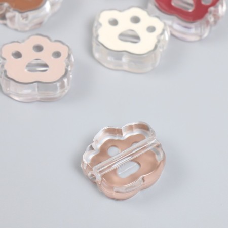Busina Plastic "Coffee aroma. Law" Gloss Mix 2.3x2.5x0.9 cm-2