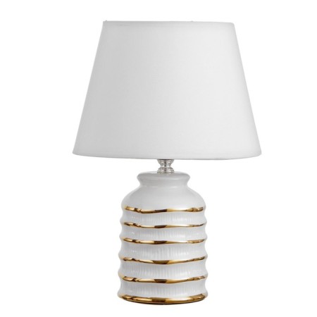 Table lamp 16610/1wt E14 40W white-gold 20x20x32.5 cm Risalux-7