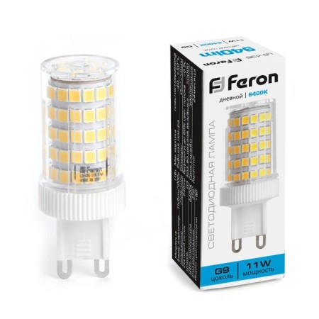 LED LED Feron, G9, 11 W, 175-265 V, daylight